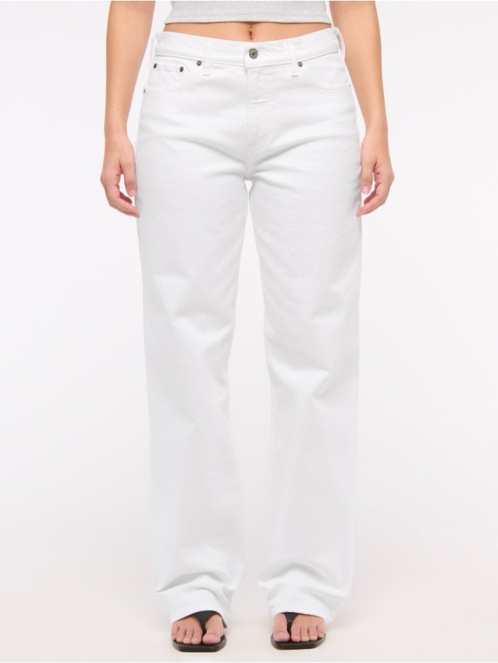 Abercrombie Curve Love Low Rise Baggy Jean